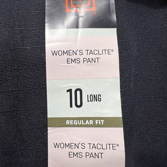 5.11 Taclite EMS Cargo Pants Women’s 10 Long Dark Navy Utility Tactical Workwear - Picture 7 of 10